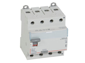 Wyłącznik różnicowoprądowy 4P 80A 300mA typ AC P304 DX3 411725 LEGRAND
