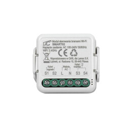 Sterownik Bramy Smart02 WIFi TUYA, Garażowej, Wjazdowej, Przekaźnik, 230V