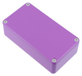 1590BPR Hammond Purple Diecast Enclosure Stompbox 112 x 60 x 31mm