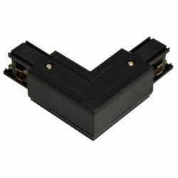 Łącznik szyny 3 fazowej Adar narożnik czarny