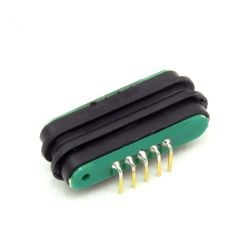 Para 5-pinowych złączy magnetycznych kątowych