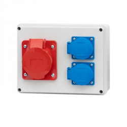 Rozdz Gn.32/5 230Vx2 IP44 R-190 F-ELEKTRO F3.0086