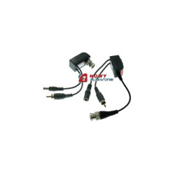 Transformator Video/Audio/DC kpl +zasilanie, BALUN HD TVI