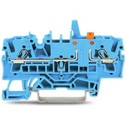 Złączka szynowa do odłączanych obwodów testowych WAGO poziomy: 1 14AWGWciskane TOPJOB S