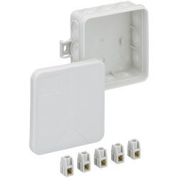 Spelsberg 33241201 Junction Box 85x85x37mm grey IP55 IK07 halogen-free
