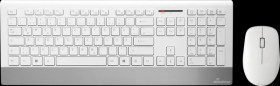 MROS106 Keyboard-/Maus-Kombination, wireless, white/silver
