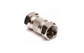Adapter; łącznik; redukcja; wtyk F; z obu stron; proste; na przewód; 0370; 3245#; FC-019