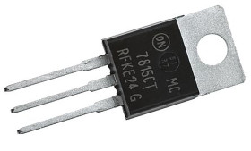 onsemi Regulator napięcia 15 V TO-220 3-pinowy Liniowy Otwór przelotowy wyjścia: 5 1 A Stały MC7815CTG