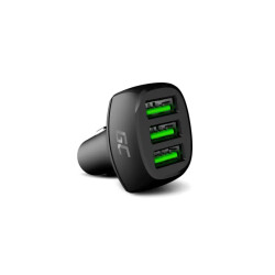 Ładowarka - zasilacz samochodowy USBx3 UltraCharge 54W / Green Cell CADGC01