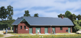 Zestaw do złożenia Auhagen 13314 TT Toaleta stacyjna ze stajniami 1 szt.