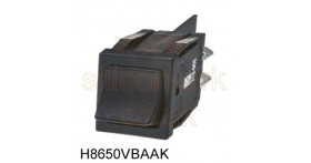 Rocker switch (H8650VBAAK) - Arcolectric