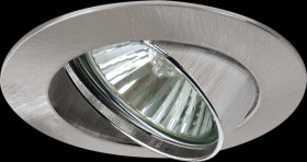 98878 Flush mounted fixture, GU5.3, max. 50 W, dimmable, 30°, round, i