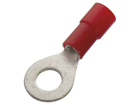 Końcówka oczkowa izolowanaDIN 0,5-1,0 M 3 100szt. 260252 HAUPA