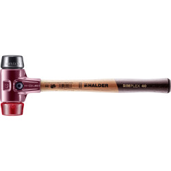 Halder 3026.040 SIMPLEX Soft-face Hammer, Ergonomic, Durable, 640g, 325mm