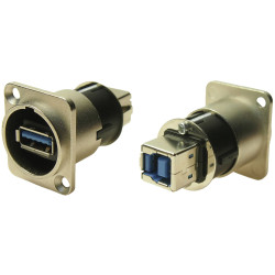 Cliff CP30115 XLR Adapter USB A to USB B Built-In 1pc