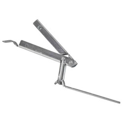 SWG 686505675 Crate Lock 70mm Steel Galvanised Zinc-Plated Pre-Drilled