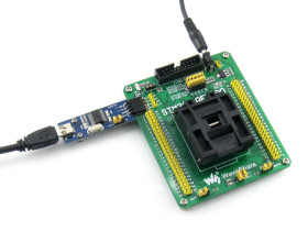 Waveshare STM32-QFP100, Programmer Adapter