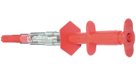 Próbnik, typ końcówki: Sprężynowy, 1kV, 16A, Czerwony