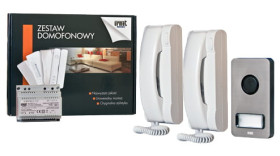Zestaw domofonowy do domu dwurodzinnego 1122/322