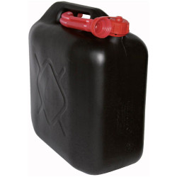 HP 10020 Petrol Can 20L Durable Red Plastic Ideal for Fuel Storage