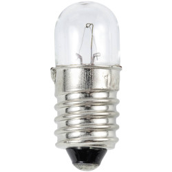 TRU COMPONENTS TC-11937132 Small tube bulb 2 W 24 V E10 Clear Tubular Bulbs
