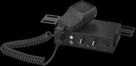 PA-102 Monacor PA mixing amplifier, hand-held microphone, 8.5 W