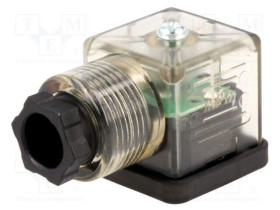 Złącze zaworowe wtyk format A 18mm żeńskie PIN 3 24V mPm 1210640545