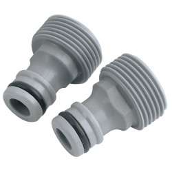 Draper 25905 3/4&quot; Female to Male Connectors (twin pack)