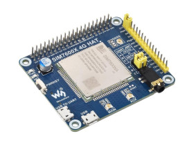 Waveshare SIM7600NA-H 4G HAT For Raspberry Pi, LTE Cat-4 4G Support, GNSS Positioning, for North America