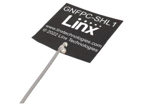 Wielokierunkowy Antena GPS Dipolowa ANT-GNFPC-SHL1550M4 Wtyk, MHF4 Kwadrat Męskie, TE Connectivity 5dBi ANT-GNFPC