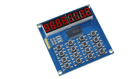 TM1638 Display / buttons board 4x4