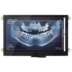 Wyświetlacz LCD TFT 7cal Transmisywny IPS TFT 800 x 480pikseli LED Backlight D-SPI, Q-SPI, SPI I/F Tak NEWHAVEN DISPLAY