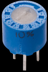 Precision potentiometer, trimmer, vertical, 50 kOhm