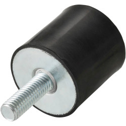 TRU COMPONENTS TC-13745716 Rubber Bumpers 43 Shore A Max load 95 kg