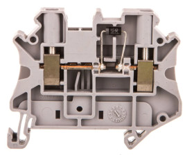 Złączka szynowa elementów kontrolnych 2-przewodowa 4mm2 szara UT 4-MTD-DIO/R-L 3046359 /50szt./
