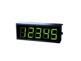 Wyświetlacz diodowy LED 7-segmentowy 4-znakowy, Czerwony Baumer