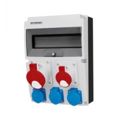 Rozdzielnica budowlana JUN 1x32A 1x16A 3x230V DOKTORVOLT 6849