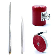 5M/16,4FT Antena QRP 14M-30MHz 300W Antena HF ze stali nierdzewnej 1/4 Długość fali dla Radiotelefonu USDX