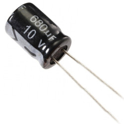 680uF/10V Kond. el.105°C