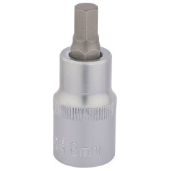 Draper Expert 16302 1/2&quot; Sq. Dr. Hexagonal Socket Bits (8mm)