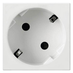 Legrand 077245 Mosaic Socket White With Increased Touch Protection 1 piece