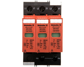 Ogranicznik przepięć Typ T2+T3 3P 40kA 1,8kV 280V VPU II 3 LCF 280V/40KA 1352790000