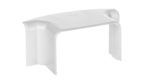 Pokrywa Odgałęźna Eke 100X60mm Biała 8554