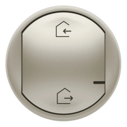 Celiane with Netatmo plakietka do łącznika bezprzewodowego wyjście/powrót grafitowa 064822