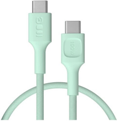 KABEL USB-C / USB-C Greencell PowerStream 30cm PD 100W zielony w oplocie