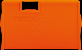 2006-1294 Separator plate, 2 mm thick, overhanging, orange