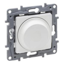 Niloe Selection Ściemniacz obrotowy 300 w 2 przewodowy (do obciążeń rlc oraz do lamp led) perła 762488