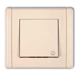 FLEXI Przycisk /światło/ beżowy 1FWP-5