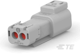 Złącze samochodowe 2-pinowe Deutsch -rzędowe Żeński 13A DEUTSCH DT Montaż na kablu Śruba Obudowa złącza samochodowego