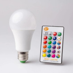 Żarówka Led E27 8W RGBW